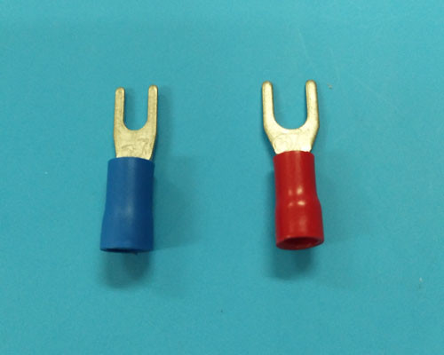 Copper PVC Fork Insulated Red Fork Terminals Wire Connecting