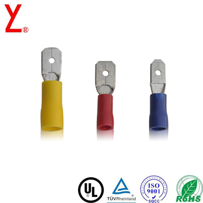 Male Cable Terminal Connectors Coated Tin UL Insulated