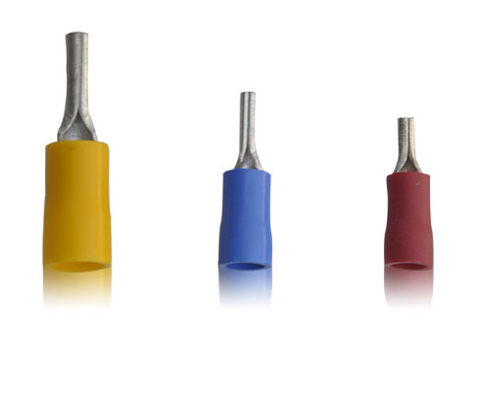 Tinned Insulated Cable Fork Terminal Red Blue Yellow OEM Pure Copper
