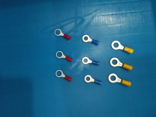 Tinned Copper Wire Connector Pre Insulated Ring Terminal