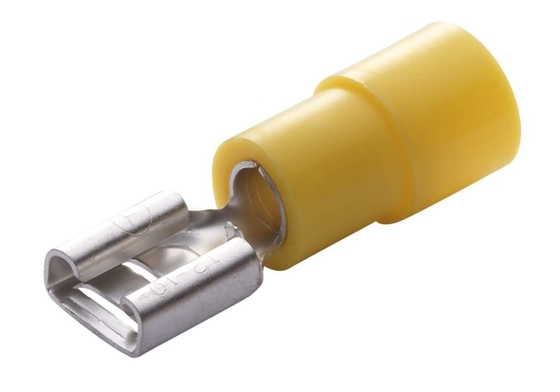 Pure Copper Male Female UL Electrical Wire Terminals Crimp Connectors
