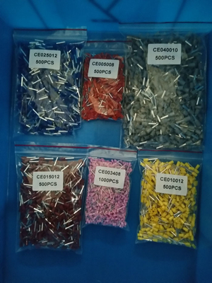 Europe Pin Type Terminal VE16-18 Insulated Pre Insulated Terminals