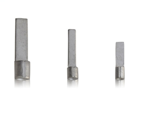 Soldered Barrel Non Insulated Blade Terminals Copper Wire Connector