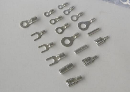 Anti Corrosion Non Insulated UL ISO Ring Terminal Connector