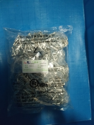 Coated Tin OEM UL Cold Wire Pin Terminals Non Insulated Crimp Connectors