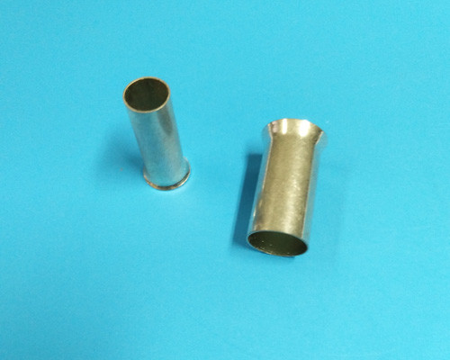 ISO9001 Non Insulated Cord End Terminals Nickel Plated Pure Copper