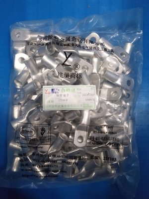 Wire Connecting Bell Mouth Type Tinned Copper Terminal Lugs