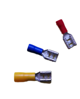 RF110 Cable Terminal Connectors Female Bullet Vinyl Insulated Cable Terminal Ends