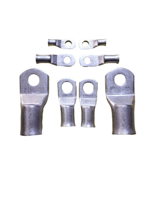 00701 Copper Terminal Lugs Cable Inspection Hole OEM Coated Tin Plating