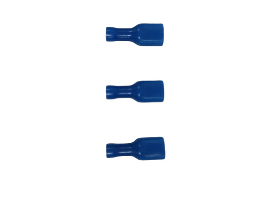 15A 2.6sqmm Fully Insulated Terminals Crimp Connectors Brass Tin Plated